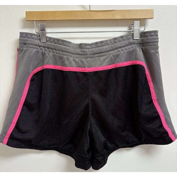 Nike Dri-FIT Women’s Running Shorts M Black Gray Pink 5" Inseam Athletic - Picture 2 of 6